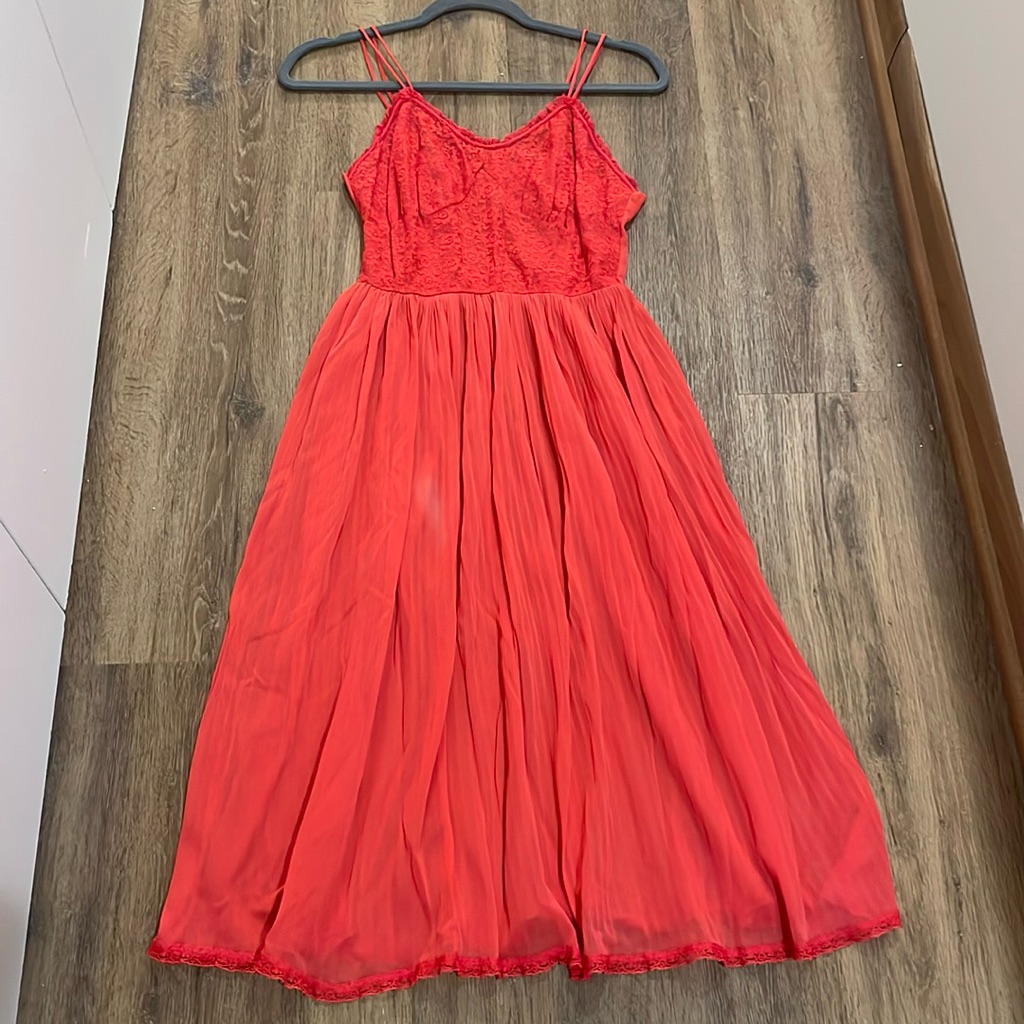 Vintage Red Nightgown